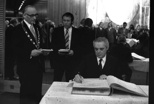19731108 Israelischer Botschafter Ben Horin