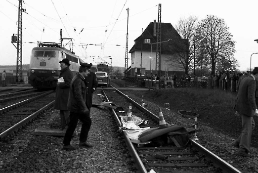 19760503 Eisenbahnunfall Rosdorf 1