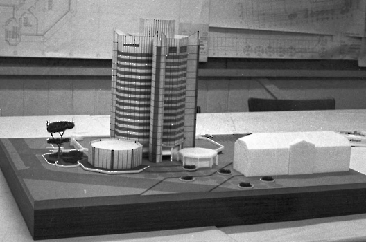 19760602 Neues Rathaus Modell