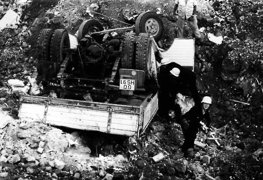 19760819 Unfall Müllkippe Geismar