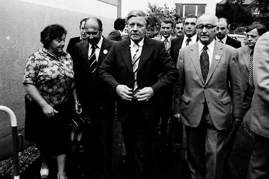 19760830 SPD Helmut Schmidt,Nahnsen, Bruns, Levi