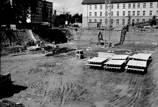 19780908 Neues Rathaus Baugrube