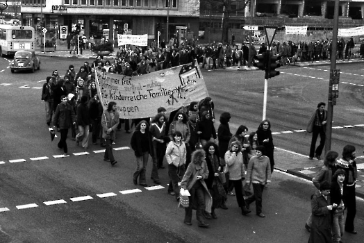 19800207 Demo gegen Klinikum 1