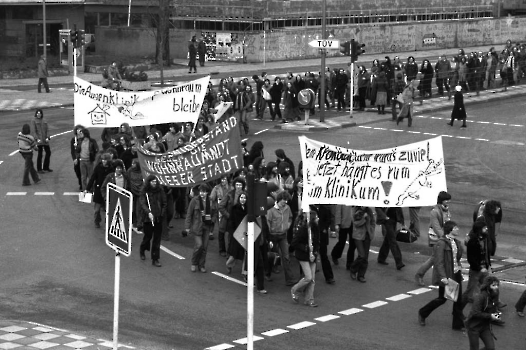 19800207 Demo gegen Klinikum 2