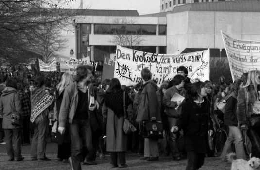 19800207 Demo gegen Klinikum 3