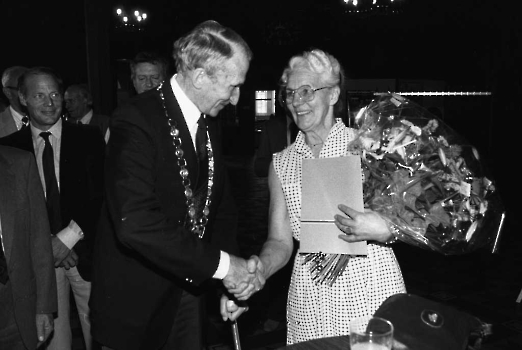 19820812 Ehrenmedaille Ella Bülow, OB Rinck