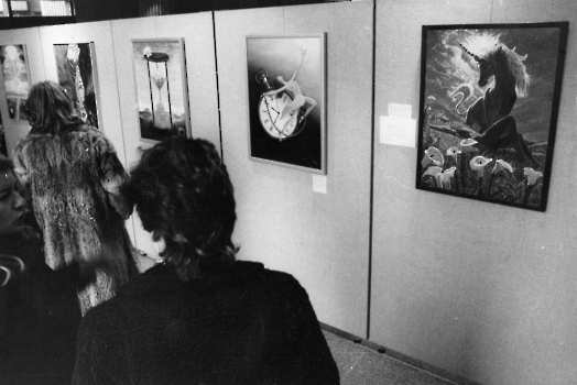 19840321 Laienmalerei Ausstellung im Neuen Rathaus
