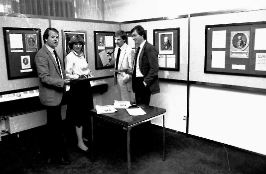 19840510 Ausstellung, Geschichte der Zeitung