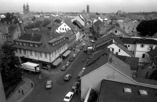 19840531 Göttingen von oben,Kz. Geismar