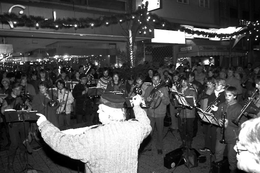 19841219 Bläserchor zum Weihnachtsfest