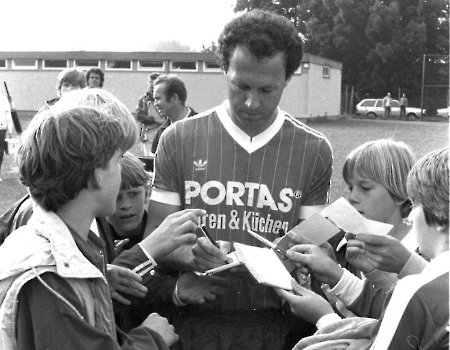 19850710 05 Bayern München Beckenbauer 1