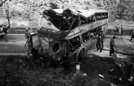 19850715 Unfall BAB Reisebus DK 1