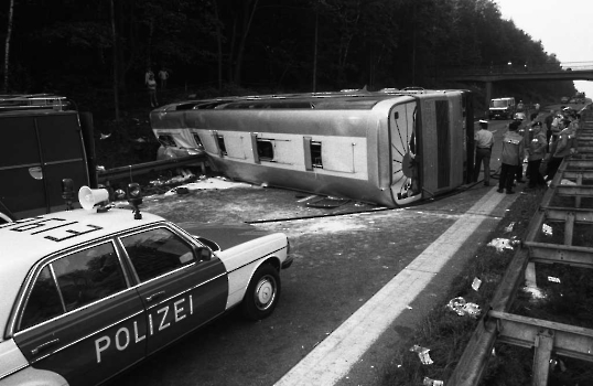 19850715 Unfall BAB Reisebus DK 2