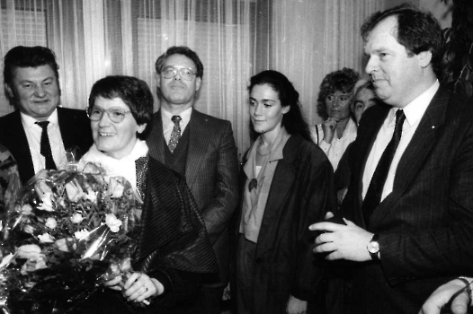 19870125 Bundestagswahl Familie Süßmuth, Fischer
