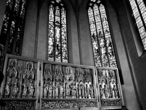 19870822 Gotischer Altar, St. Jacobikirche