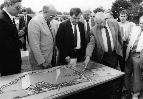 19880709 Minister Töpfer und Minister Ritz Northeimer Seenplatte