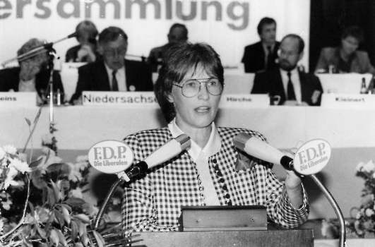 19880917 FDP, Irmgard Schwaetzer