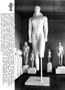 19890524 Uni Archäologie Antike Kuros 1