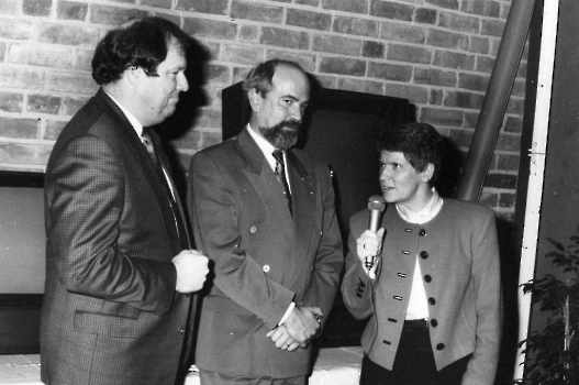 19901202 Bundestagswahl Süßmuth, Noack,Fischer