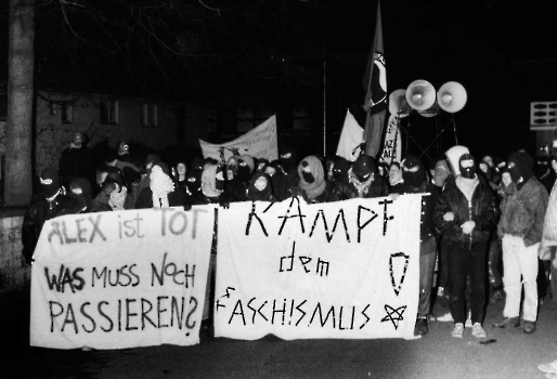 19910101 Demo Mord an Selchow Rosdorf