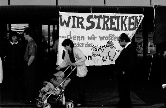 19920506 Streik Klinikum 1