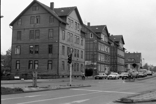 19920604 Gronerlandstr., Abriss für Polizei