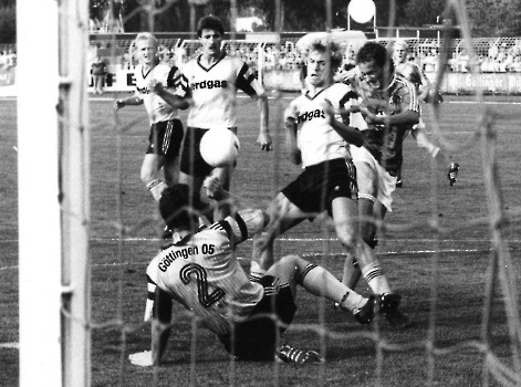 19920819 Göttingen 05-Schalke 04 1-3 Pokal, Schulz,Bettenhausen