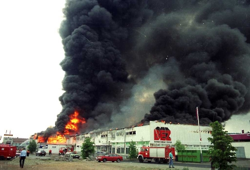 19930519 Feuer Einkaufszentrum Bovenden 4