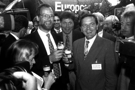 19930810 SPD Gleichen Scharping,Schröder