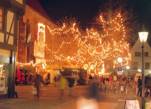 19971201 Weihnachtsmarkt Göttingen 1