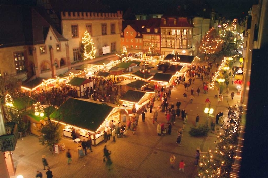 19971201 Weihnachtsmarkt Göttingen