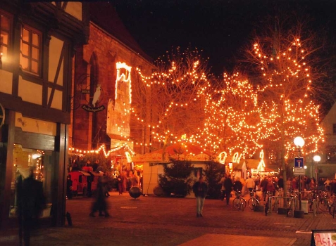 19971201 Weihnachtsmarkt Göttingen 2