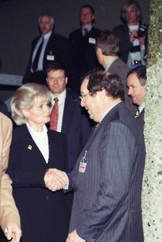 19980127 Hannelore Kohl, Fischer