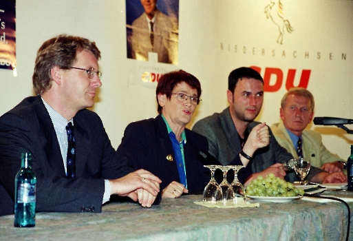 19980926 Wahl 98 Wulff, Süssmuth (CDU)