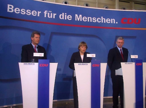 20030111 CDU; Wulff, Merkel, Koch